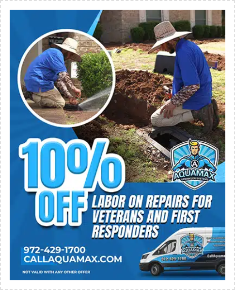 10% off labor on repairs for veterans and first responders